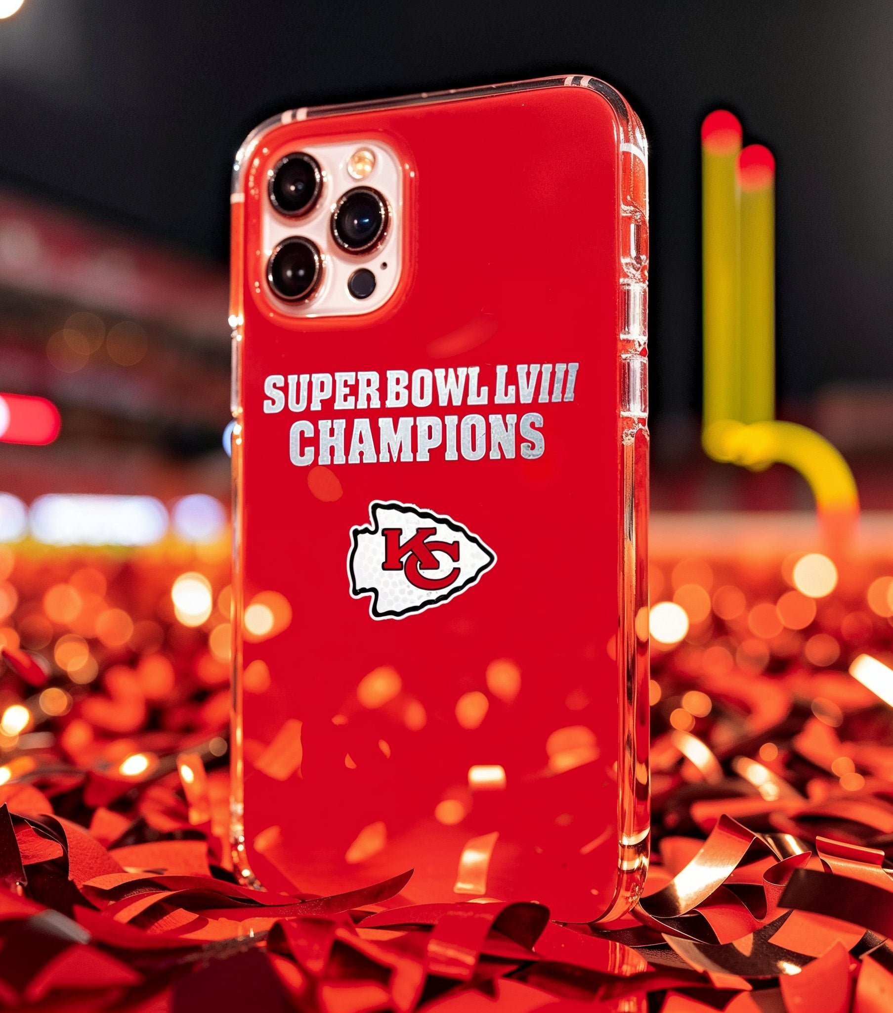 Kansas City Chiefs Super Bowl LVIII Champions iPhone Case Brixxa