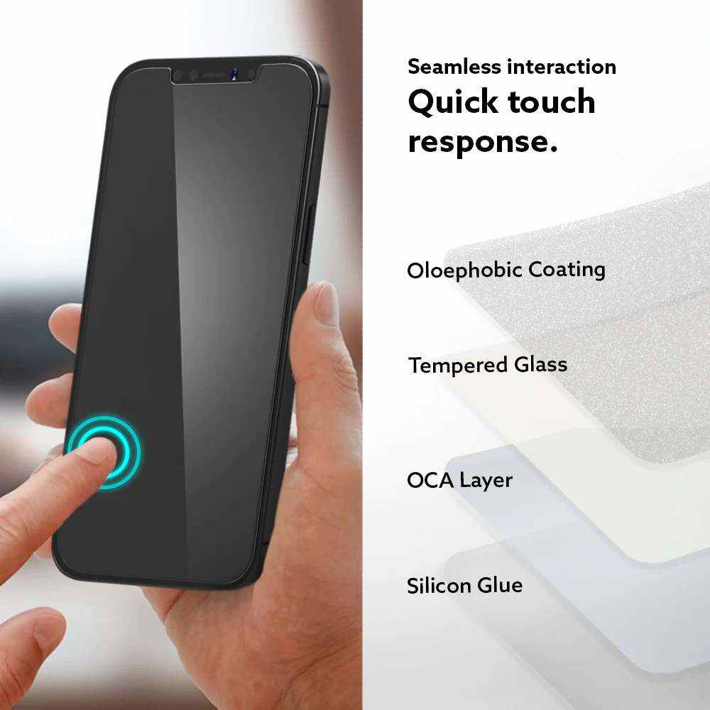 Tempered Glass Screen Protector - iPhone 15 Cases & More - Brixxa