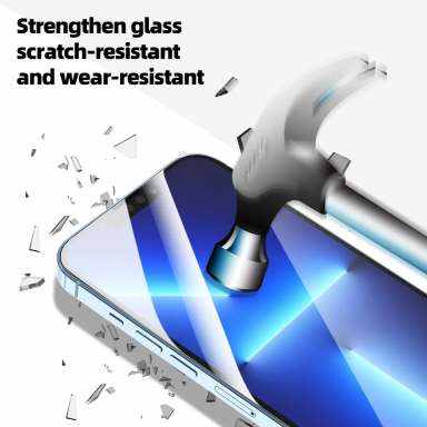 Tempered Glass Screen Protector - iPhone 15 Cases & More - Brixxa