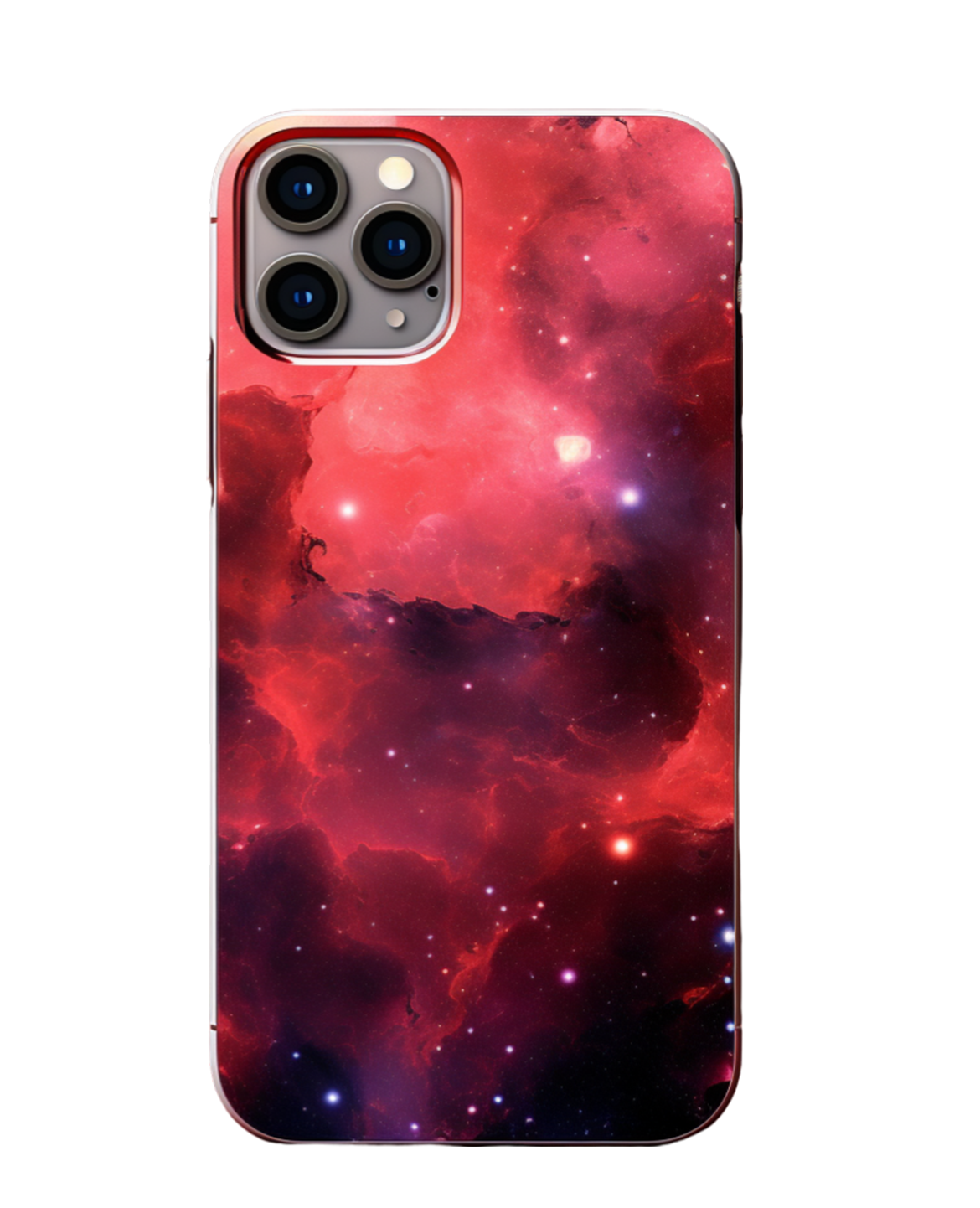 Red Nebula - iPhone 15 Cases & More - Brixxa