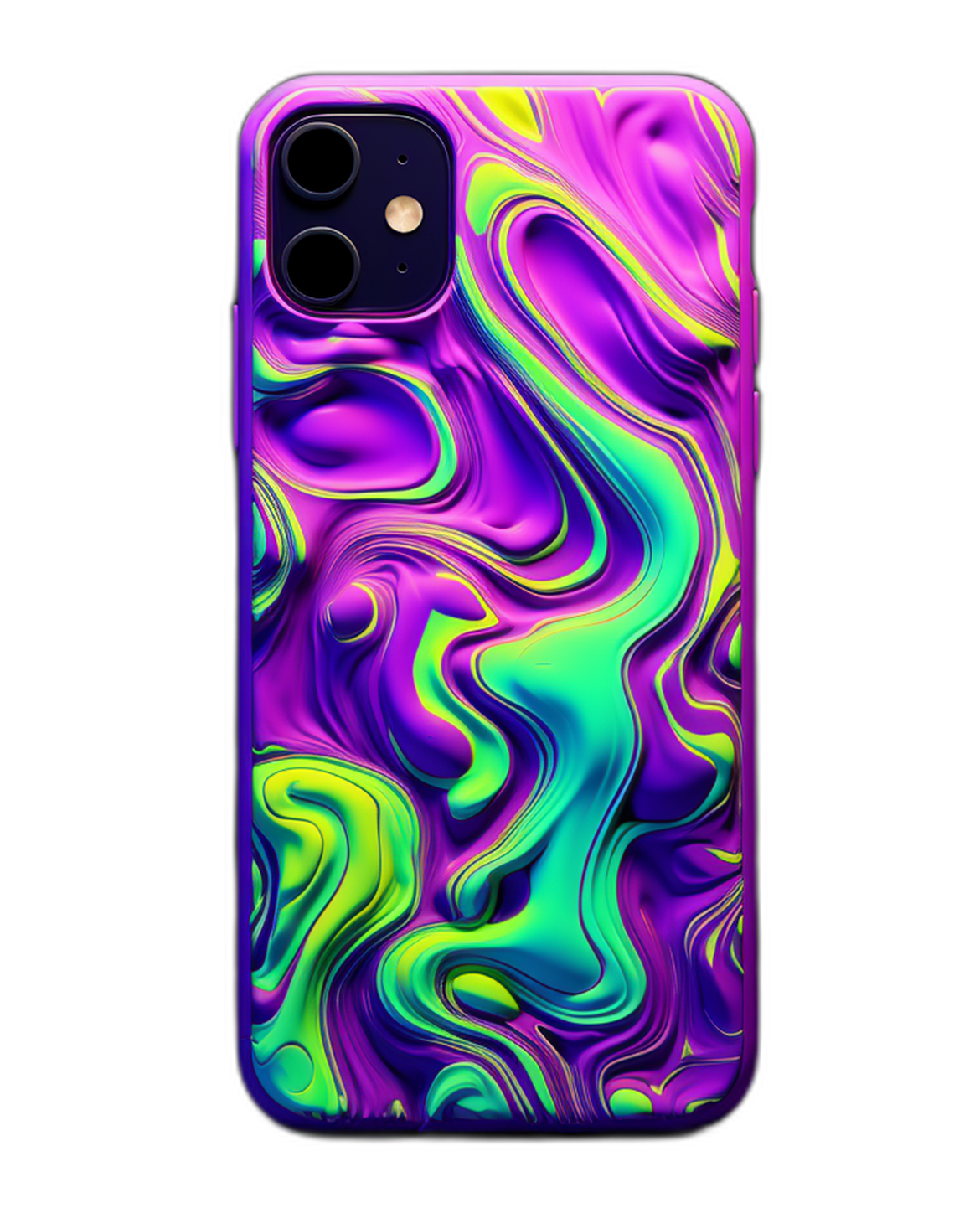 Purple Liquid - iPhone 15 Cases & More - Brixxa